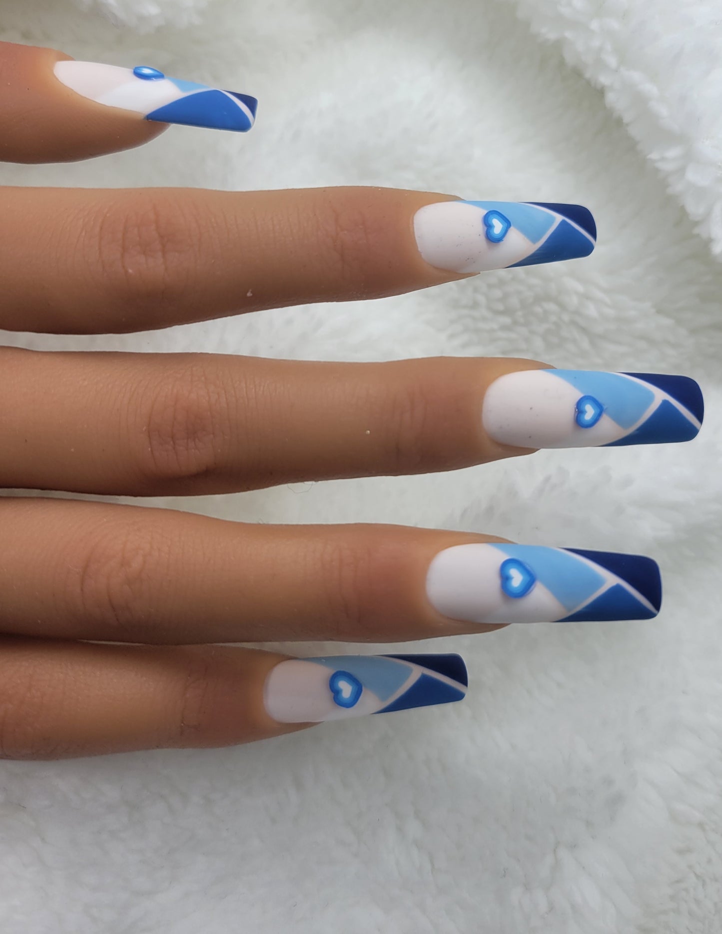 Blue Square Fade