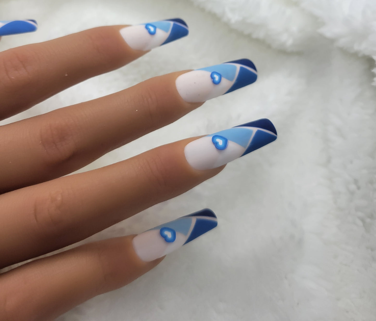 Blue Square Fade
