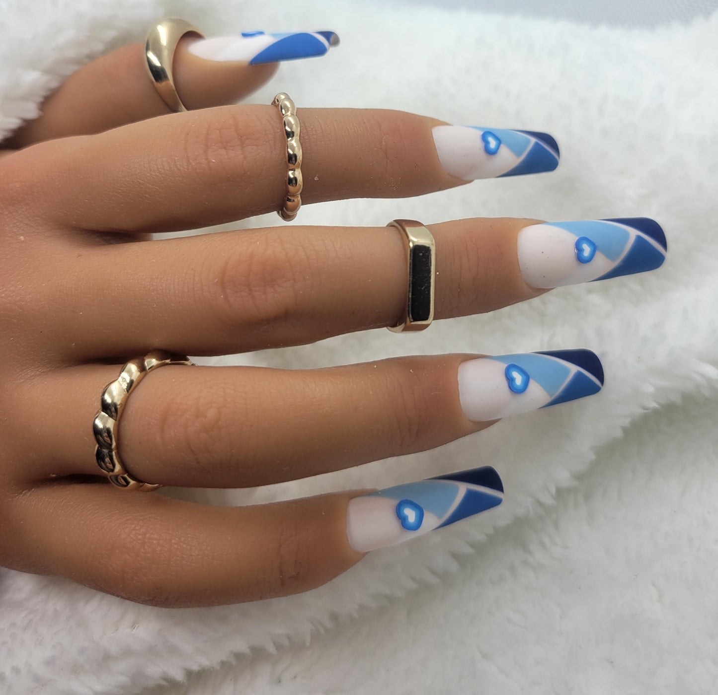 Blue Square Fade