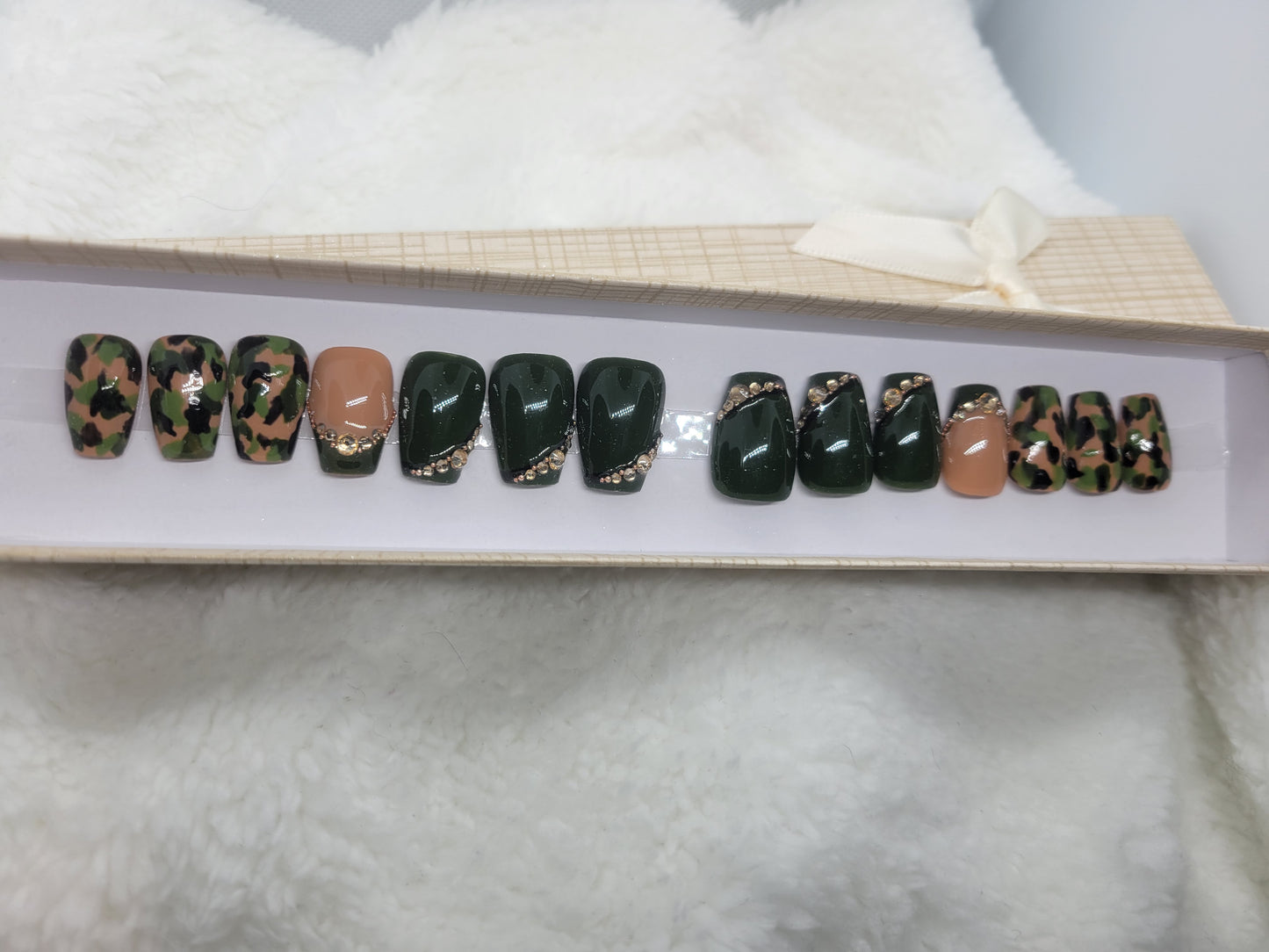 Camo Green Gems
