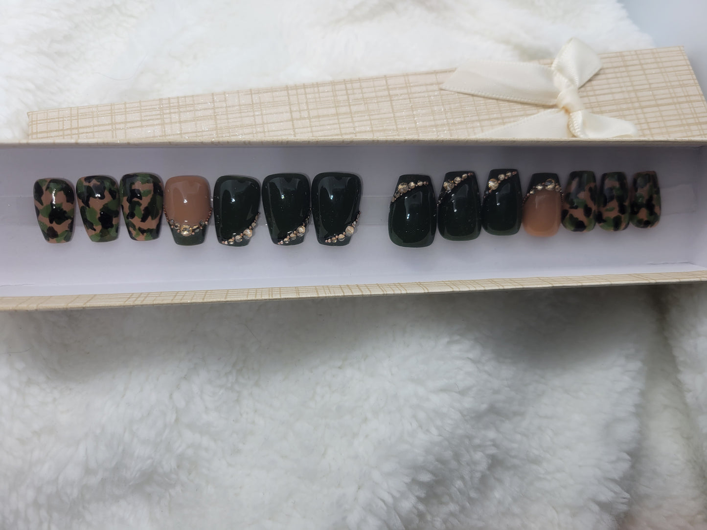 Camo Green Gems