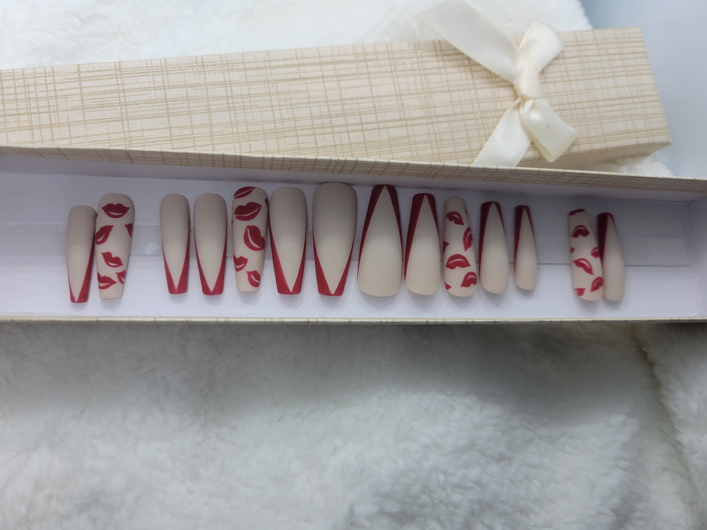 Matted Red Kisses
