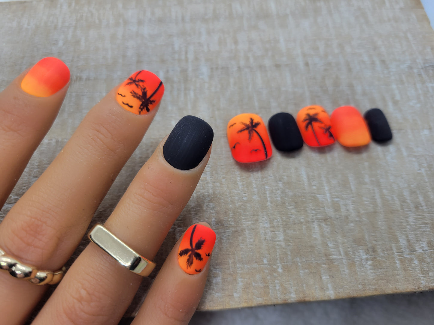 Palm trees