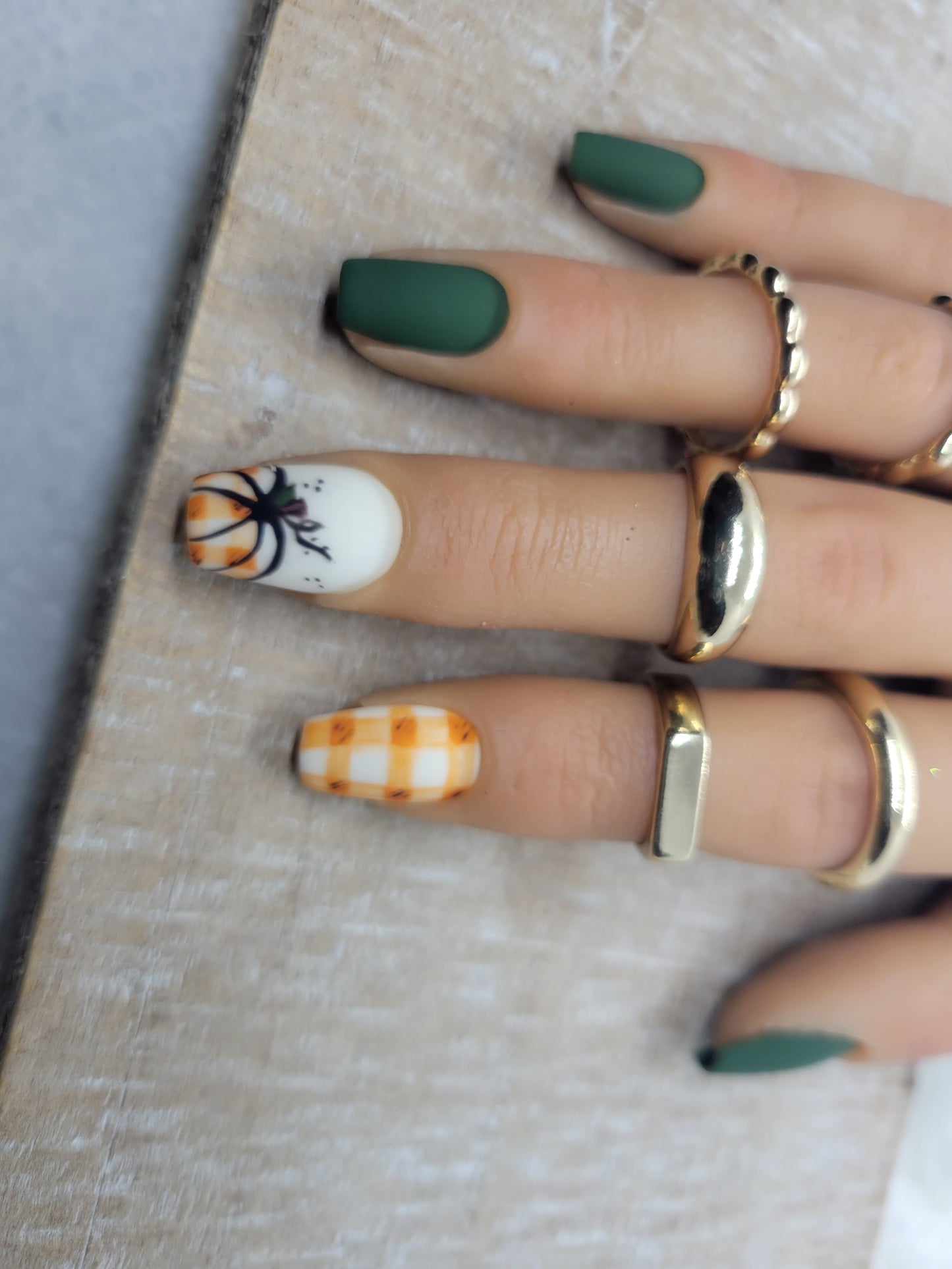 Pumpkin Plaid