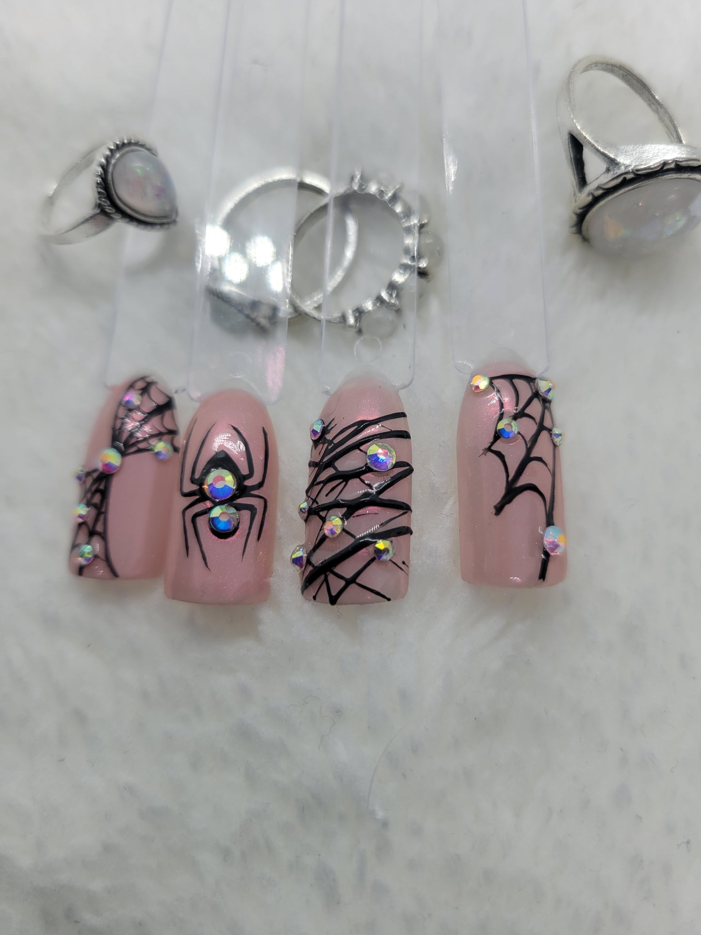 Spider web gems
