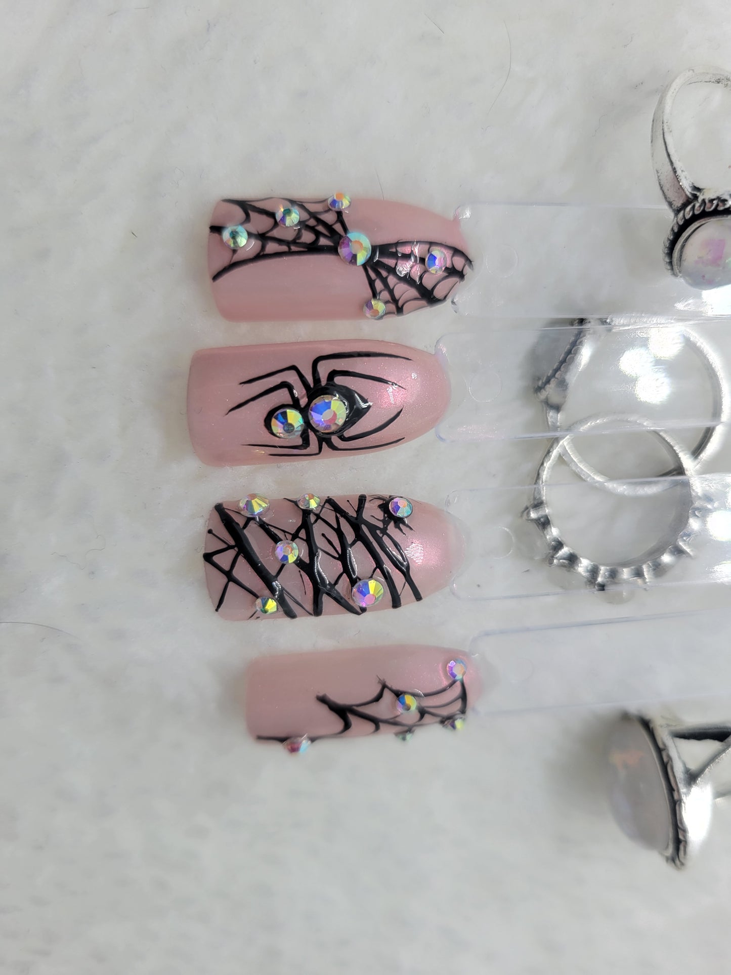 Spider web gems