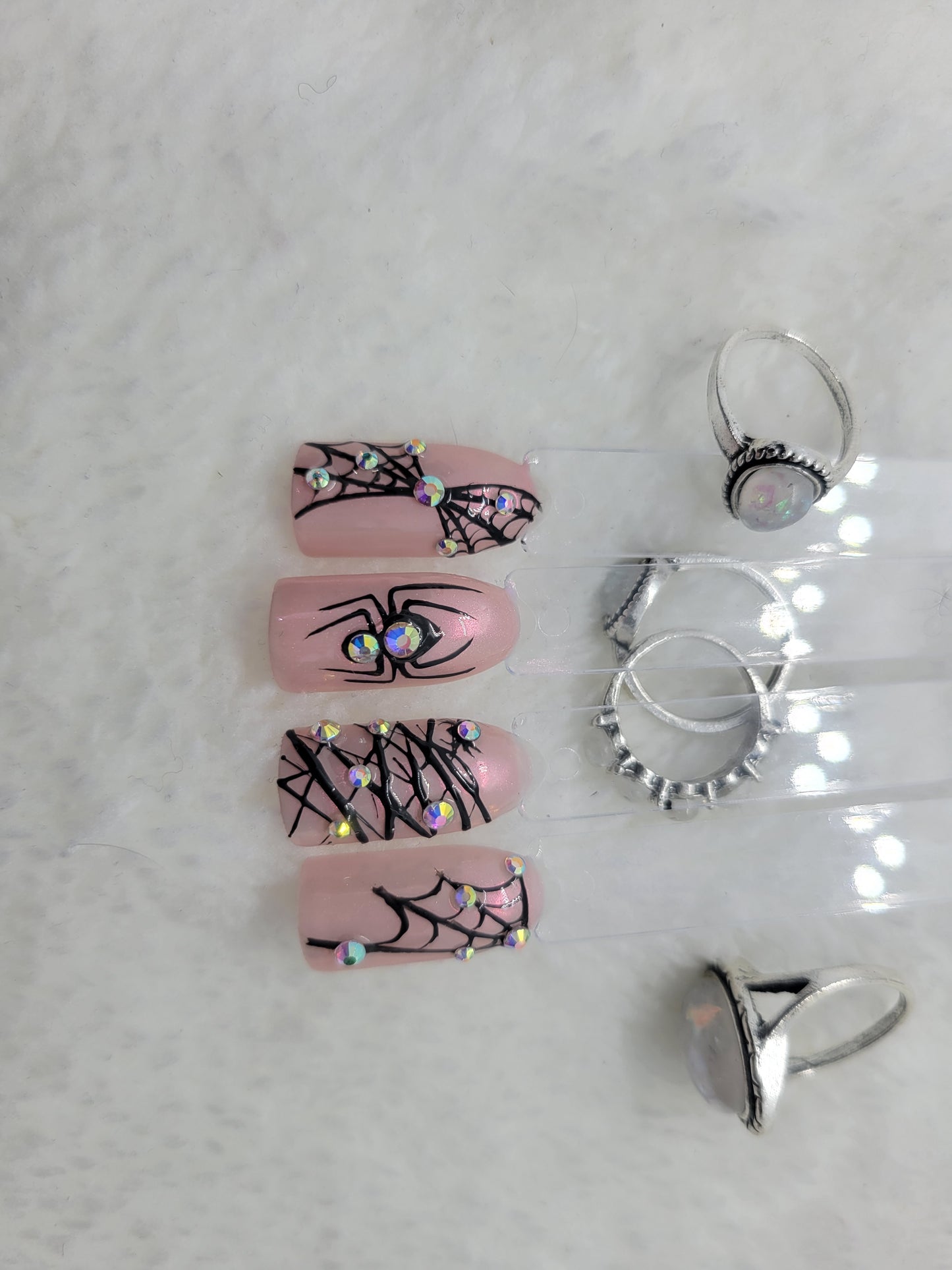 Spider web gems