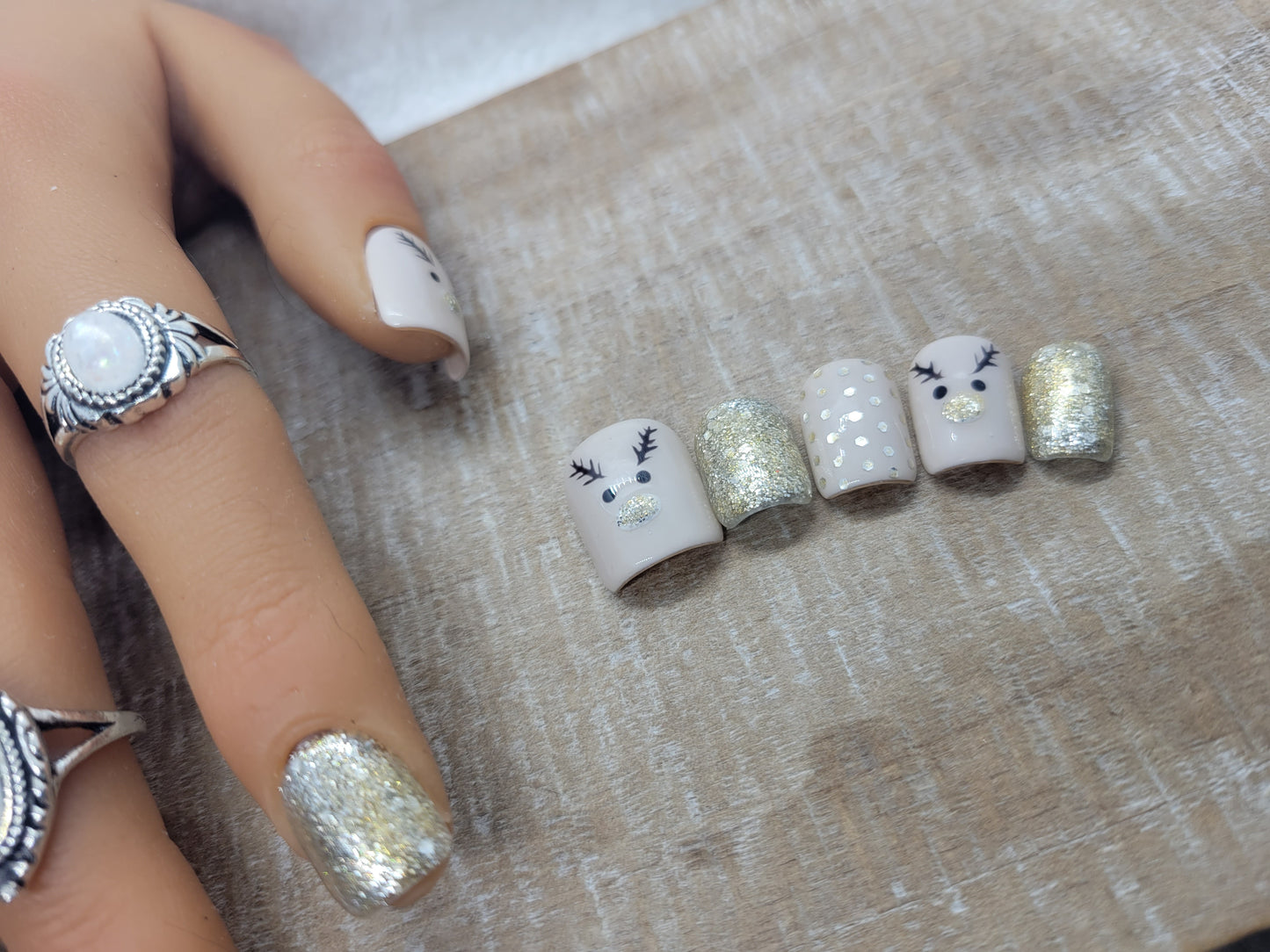 Glitter Reindeer