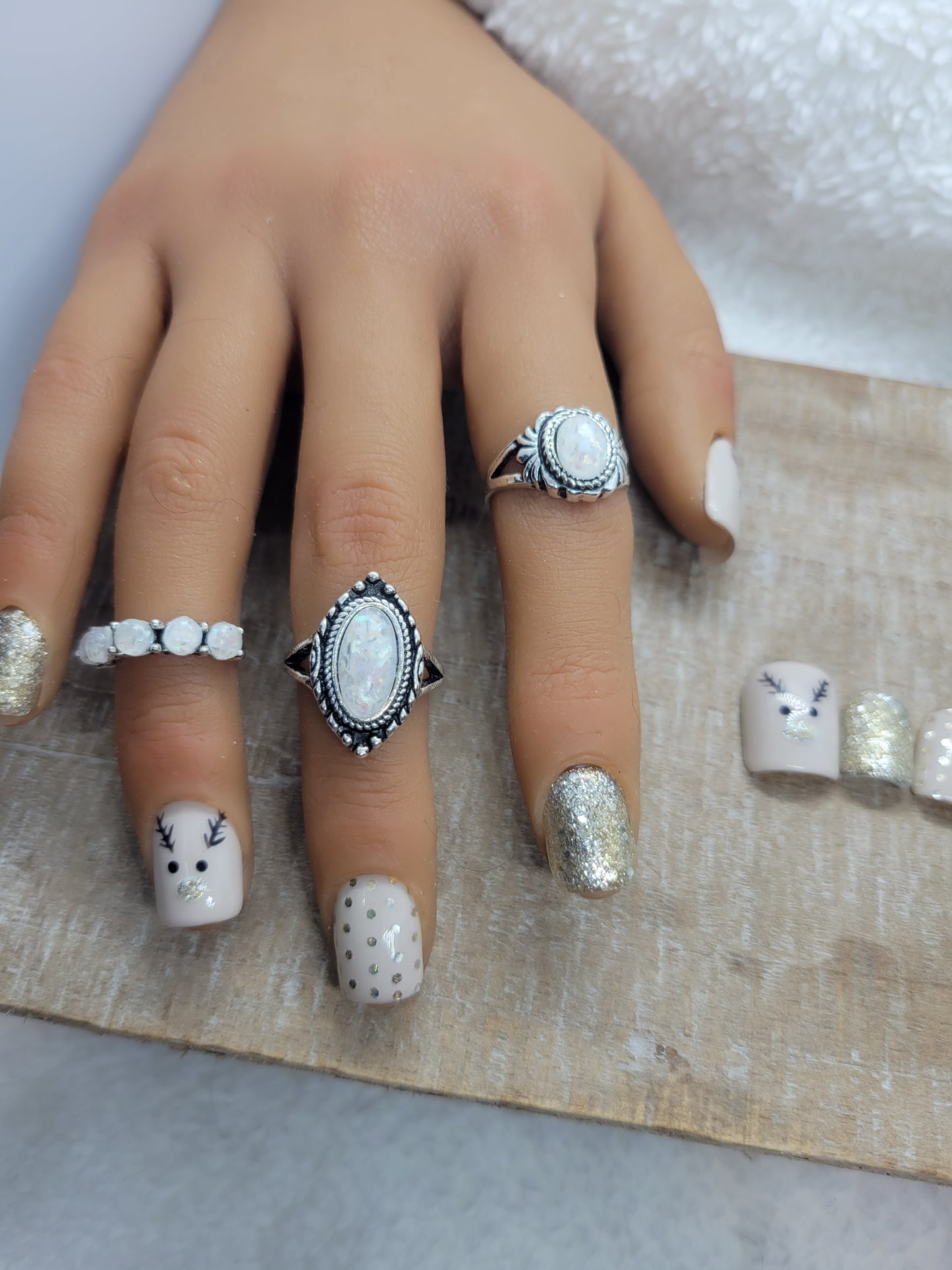 Glitter Reindeer