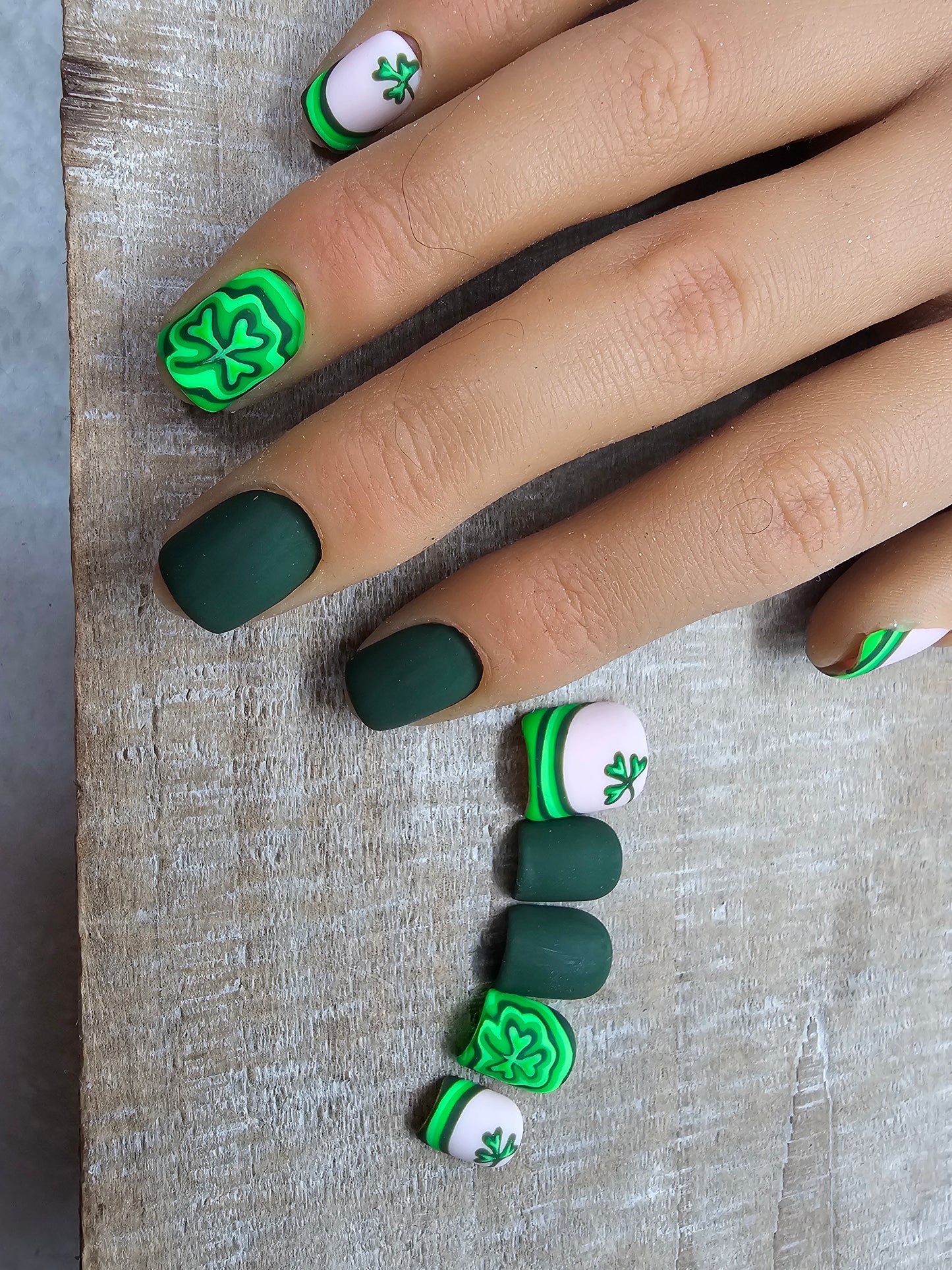 Shades of Green Clover