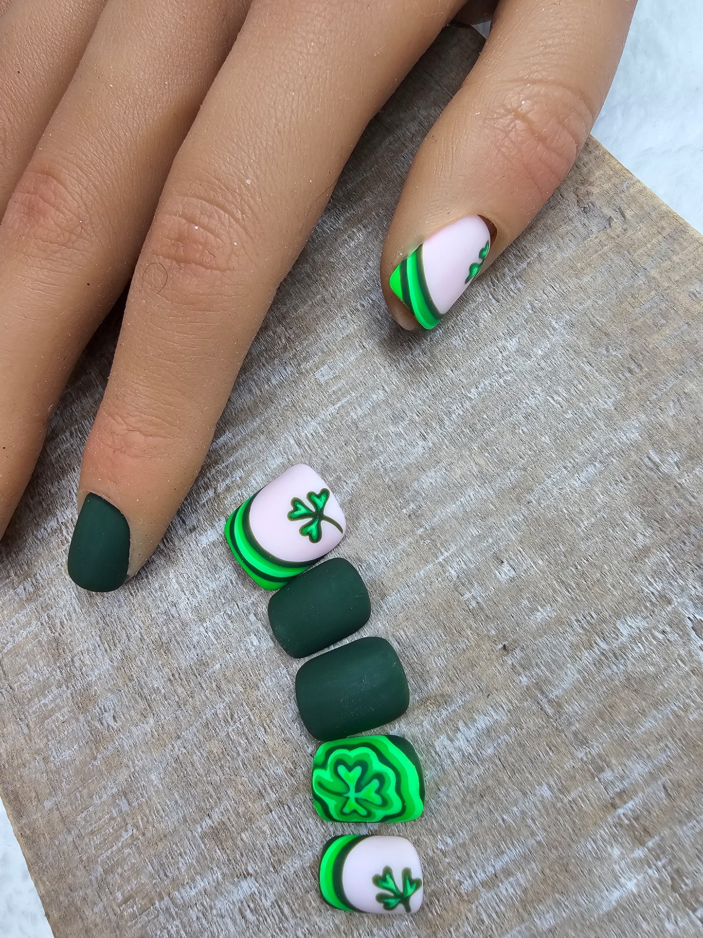 Shades of Green Clover
