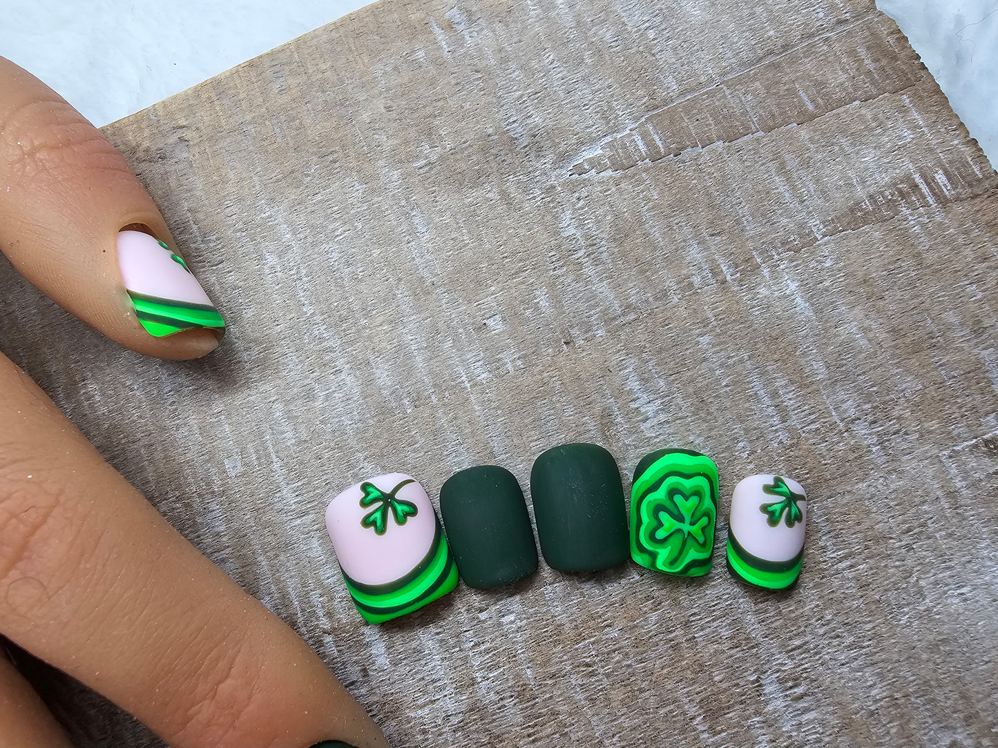 Shades of Green Clover