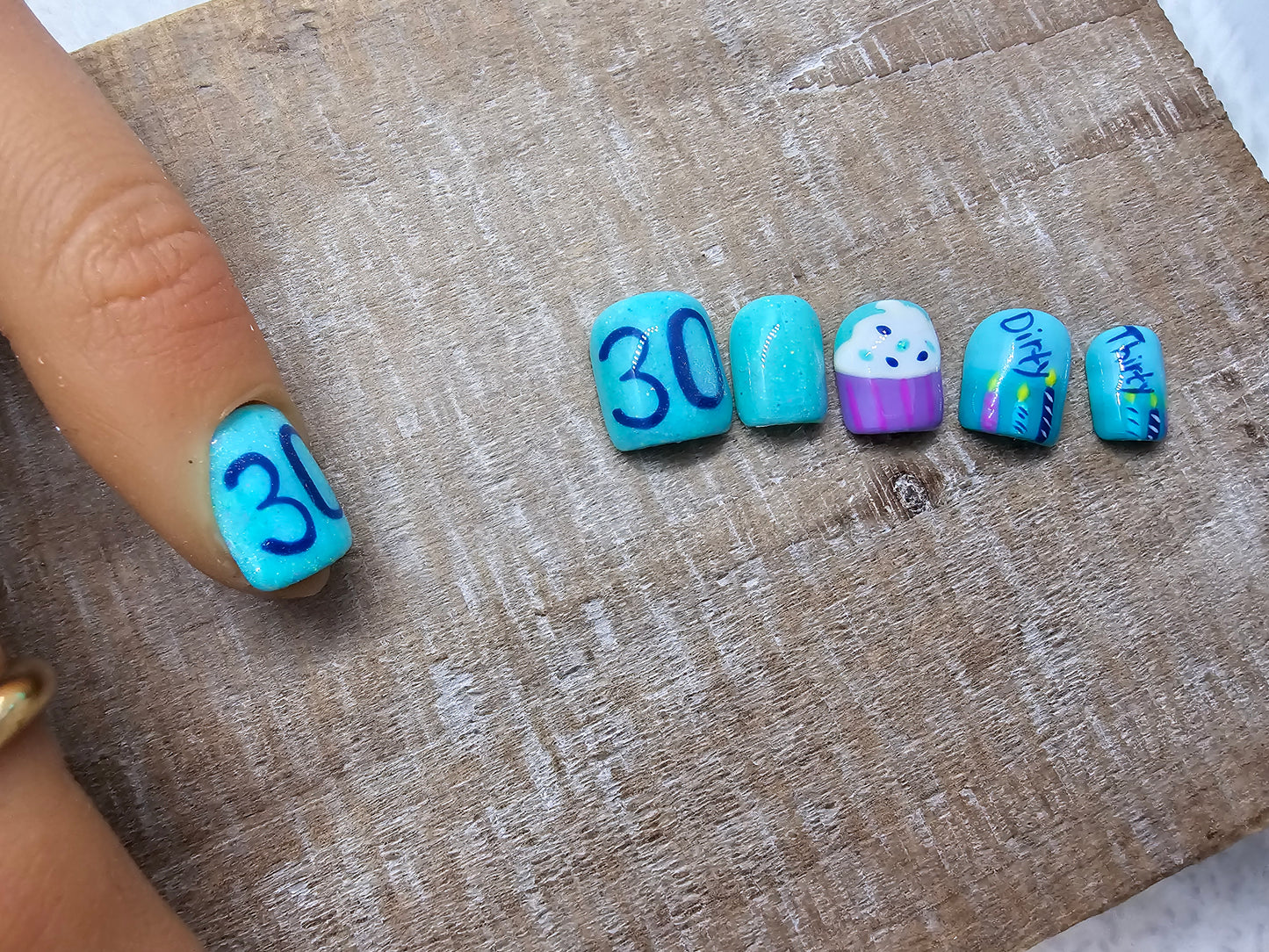 Birthday Nails