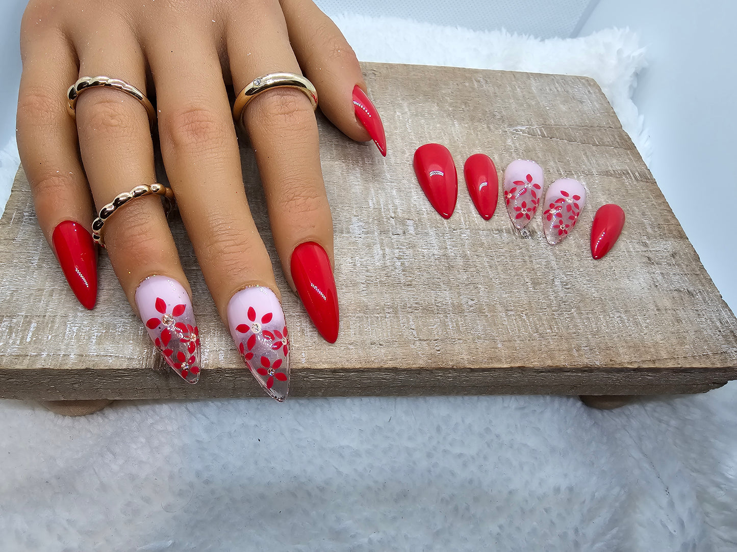 Red daisies