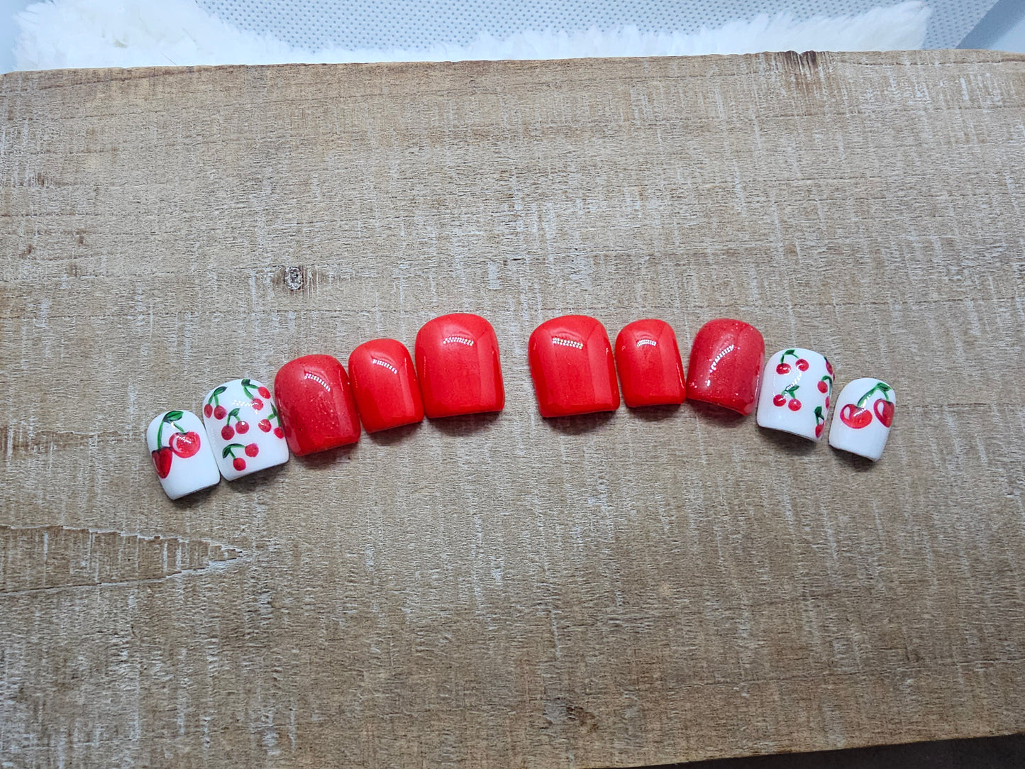 Red & White Cherries