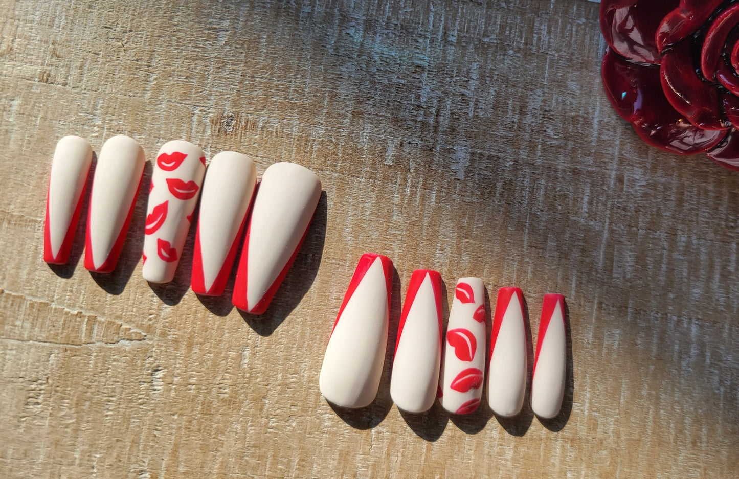 Matted Red Kisses